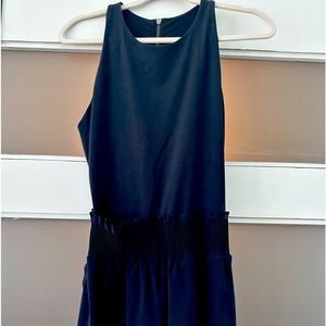 Athleta black Romper